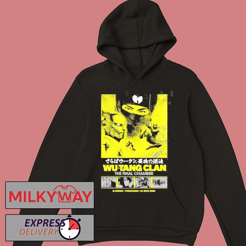 Wu-Tang Clan The Final Chamber Yokohama Japan 2026 Event Poster At K-Arena On 24 May 2026 T-Shirt