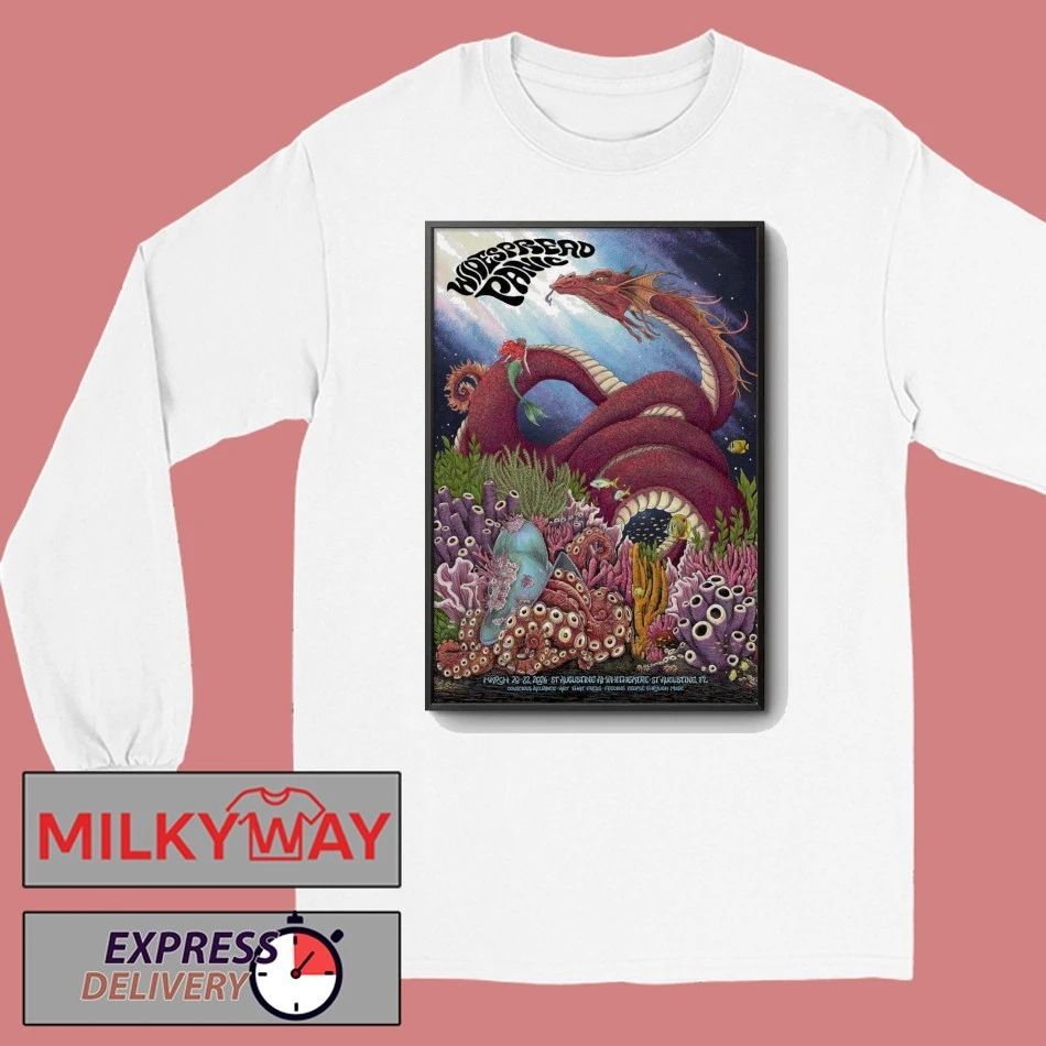 Widespread Panic St. Augustine FL 3 20-3 22 2026 Poster shirt
