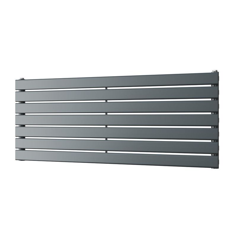 Typhoon Axis – Anthracite Horizontal Radiator H476mm x W1200mm Single Panel