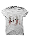The Upside Down White T-Shirt Hoodie, Sweatshirt | CoreVibeTees.com