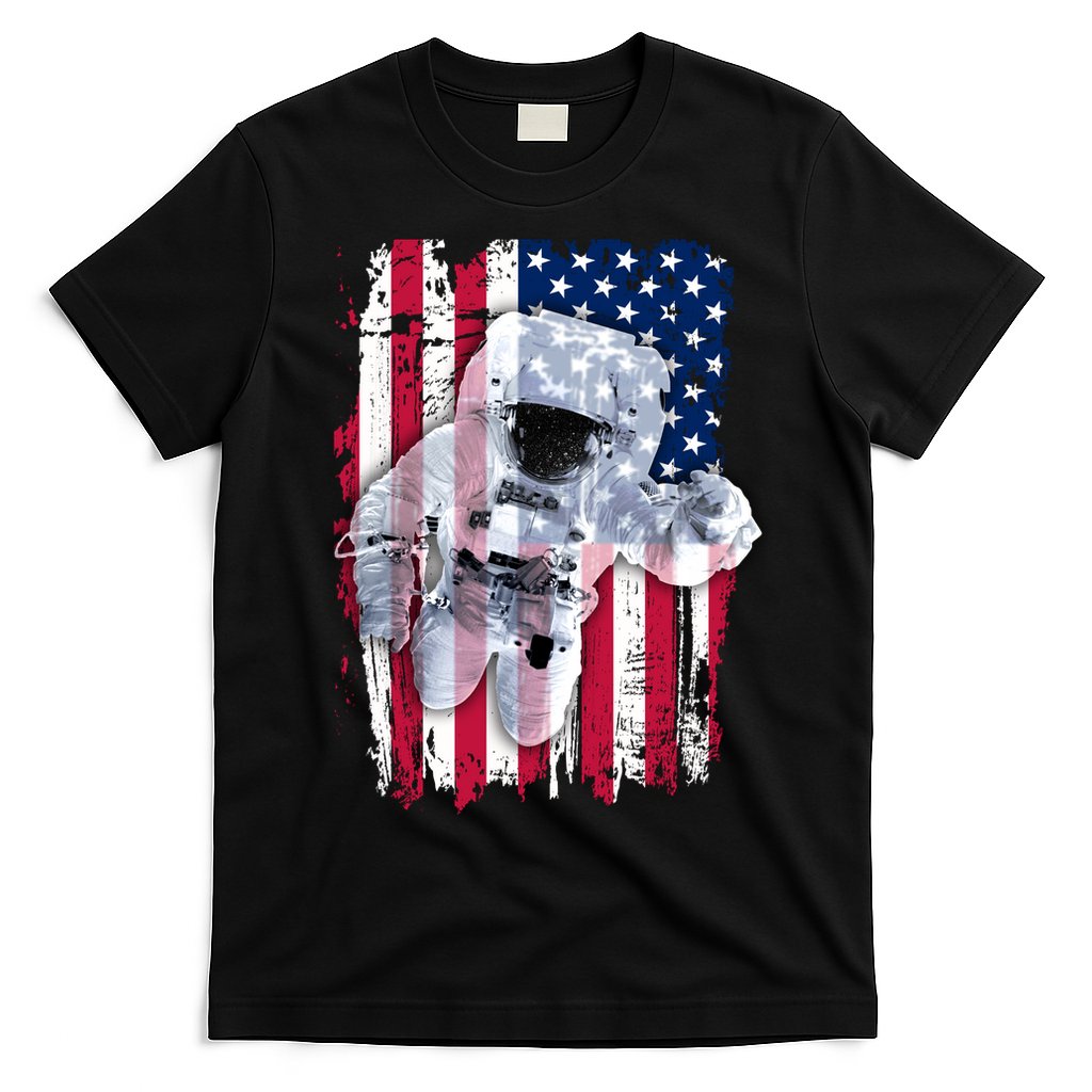 USA Astronaut American Space Flag T-Shirt Hoodie, Sweatshirt | CoreVibeTees.com