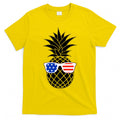 USA Pineapple With Sunglasses T-Shirt Hoodie, Sweatshirt | CoreVibeTees.com