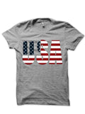USA Grey Tee Hoodie, Sweatshirt | CoreVibeTees.com