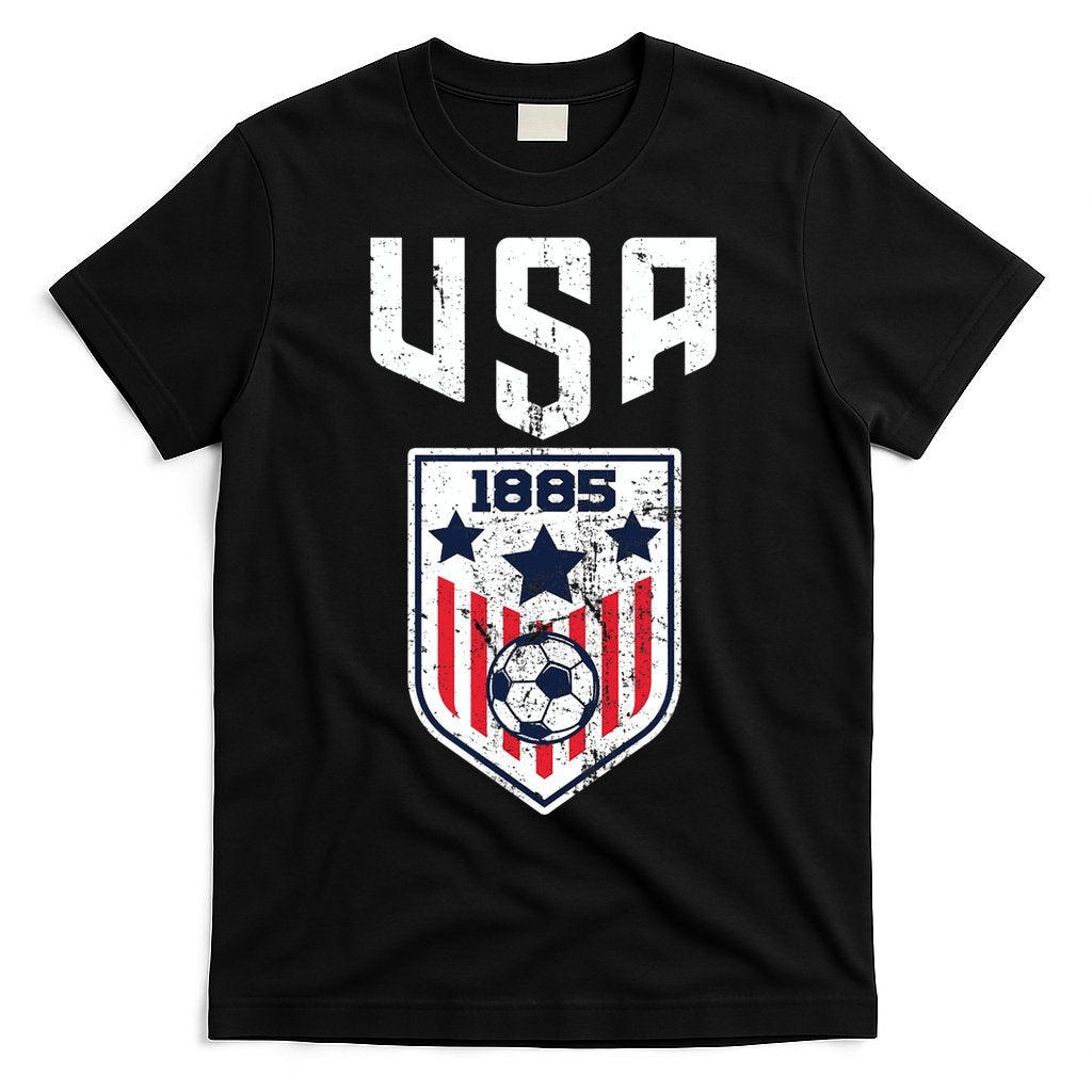 USA Soccer Team 1885 Cool Futbol Equipment T-Shirt Hoodie, Sweatshirt | CoreVibeTees.com