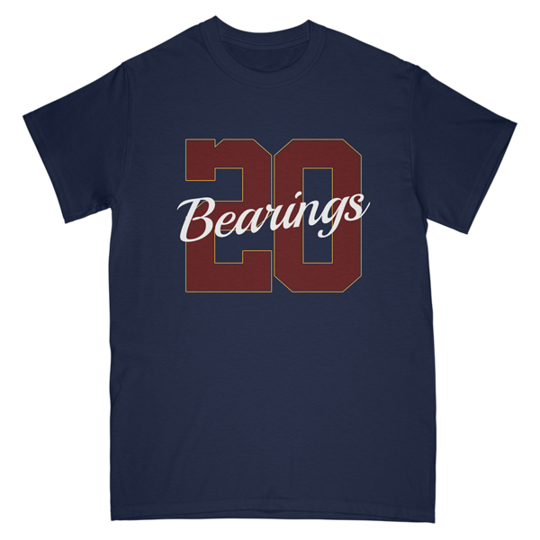 Bearings - 20 Navy Blue Tee Hoodie, Sweatshirt | CoreVibeTees.com (Image 2)