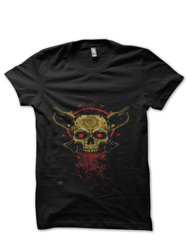 Gears of war Black Half Sleeve T-Shirt Style002 Hoodie, Sweatshirt | CoreVibeTees.com