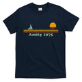Vintage Amity 1975 Sunset Retro Sailboat Sunrise Summer T-Shirt Hoodie, Sweatshirt | CoreVibeTees.com