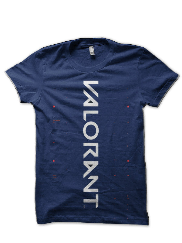 Valorant Navy Blue T-Shirt Hoodie, Sweatshirt | CoreVibeTees.com