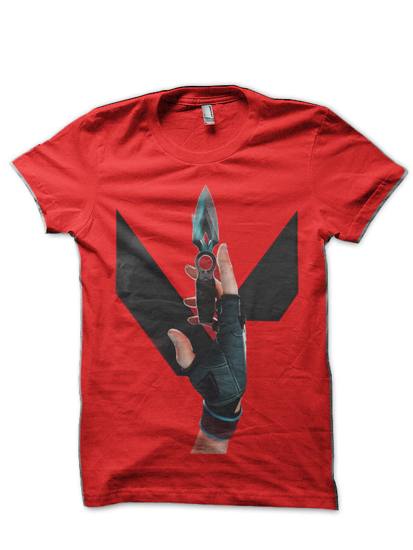 Valorant Red T-Shirt Hoodie, Sweatshirt | CoreVibeTees.com