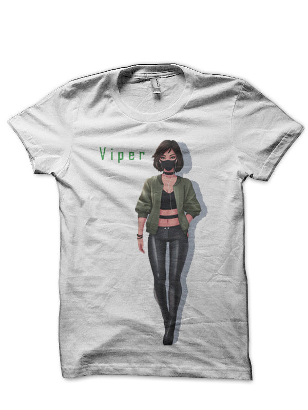 Valorant Viper White T-Shirt Hoodie, Sweatshirt | CoreVibeTees.com