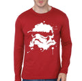 Trooper Red Full Sleeve Tee Hoodie, Sweatshirt | CoreVibeTees.com