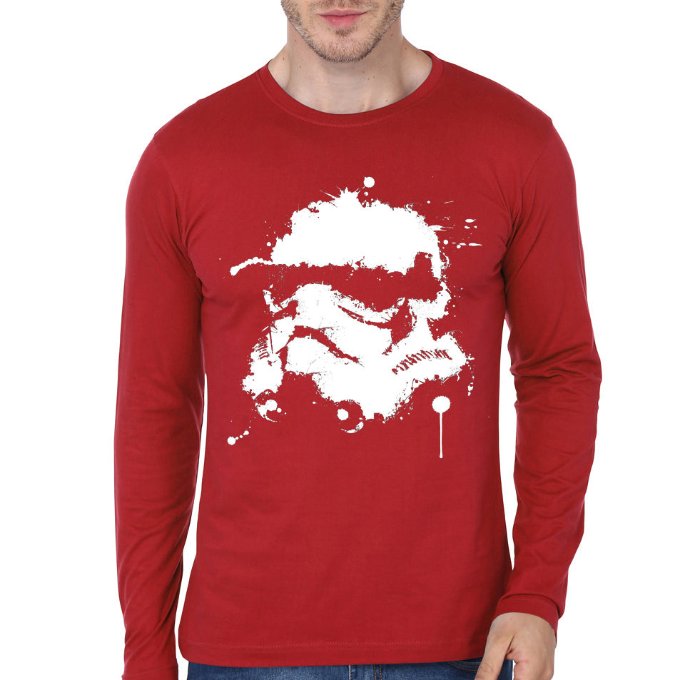 Trooper Red Full Sleeve Tee Hoodie, Sweatshirt | CoreVibeTees.com