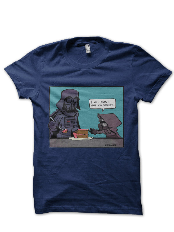 Varder Navy Blue Tee Hoodie, Sweatshirt | CoreVibeTees.com