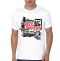 Hi-Tech White Half Sleeve T-Shirt Hoodie, Sweatshirt | CoreVibeTees.com