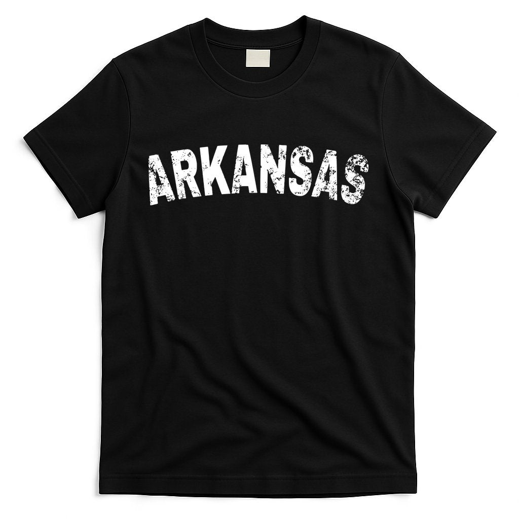 Vintage Arkansas White Text T-Shirt Hoodie, Sweatshirt | CoreVibeTees.com