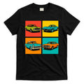 Vintage Classic Muscle Cars Pop Art Design T-Shirt Hoodie, Sweatshirt | CoreVibeTees.com