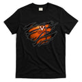 Virginia Cavaliers Tearing Basketball - Apparel T-Shirt Hoodie, Sweatshirt | CoreVibeTees.com
