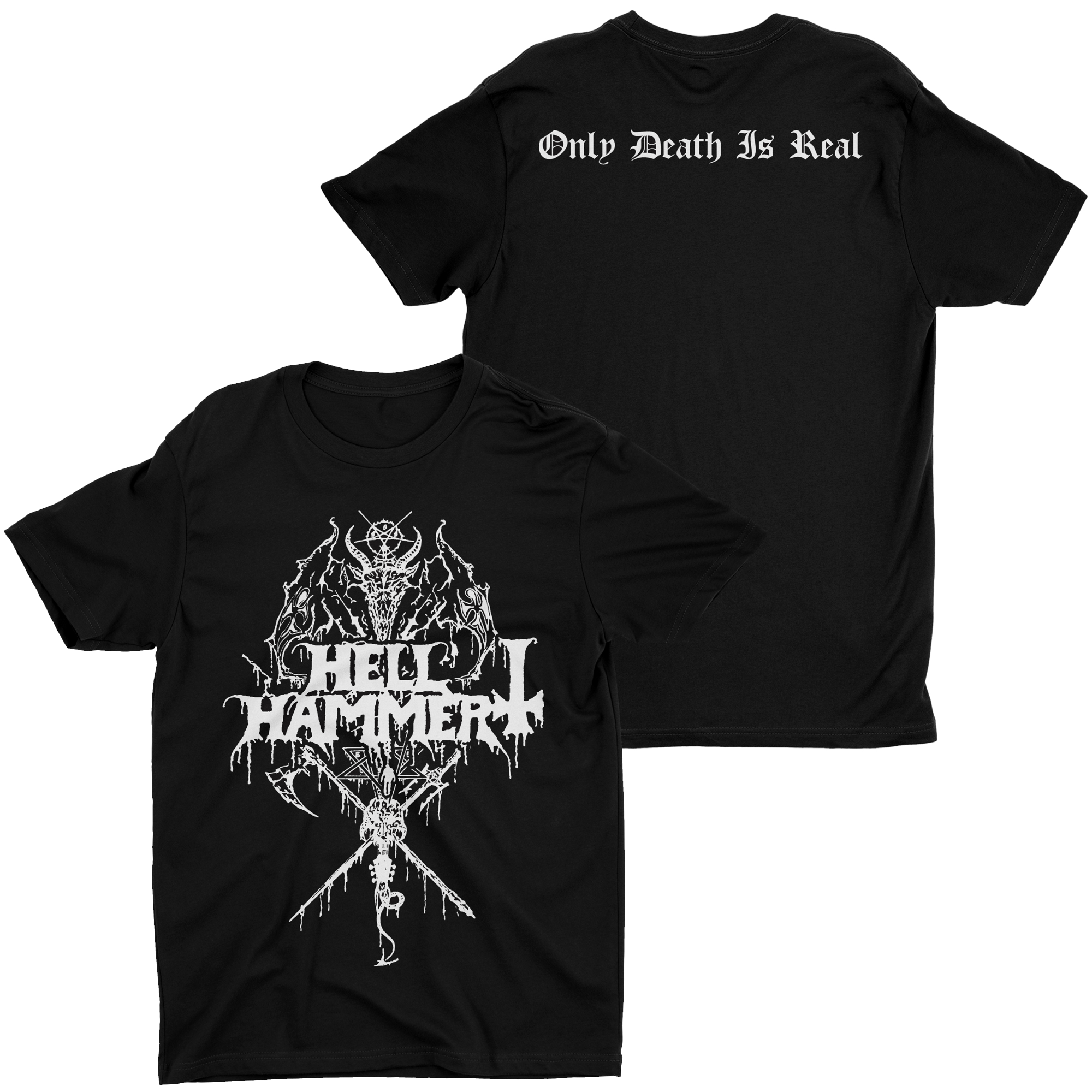 Hellhammer - Demon t-shirt Hoodie, Sweatshirt | CoreVibeTees.com (Image 1)