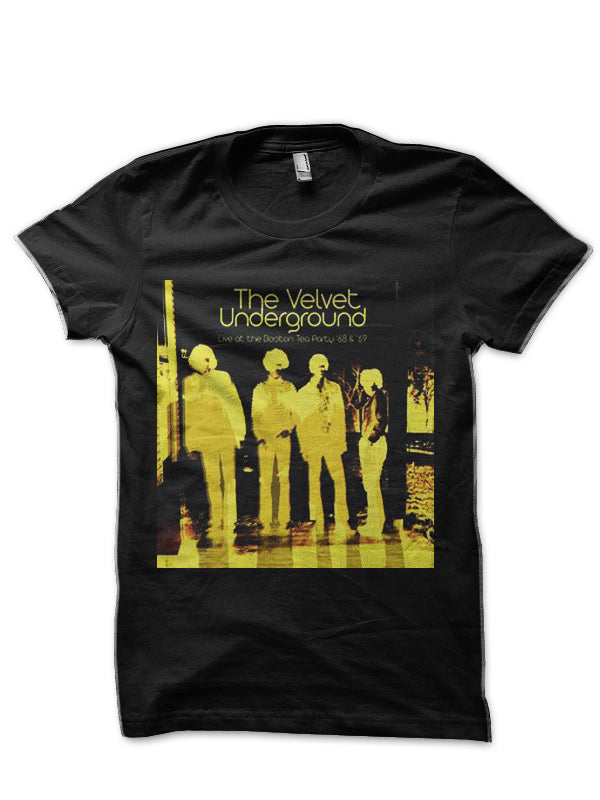 The Velvet Underground Black T-Shirt Hoodie, Sweatshirt | CoreVibeTees.com