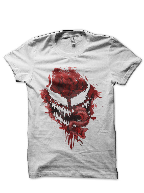 Venom White T-Shirt Hoodie, Sweatshirt | CoreVibeTees.com