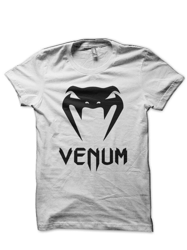 Venum White T-Shirt Hoodie, Sweatshirt | CoreVibeTees.com