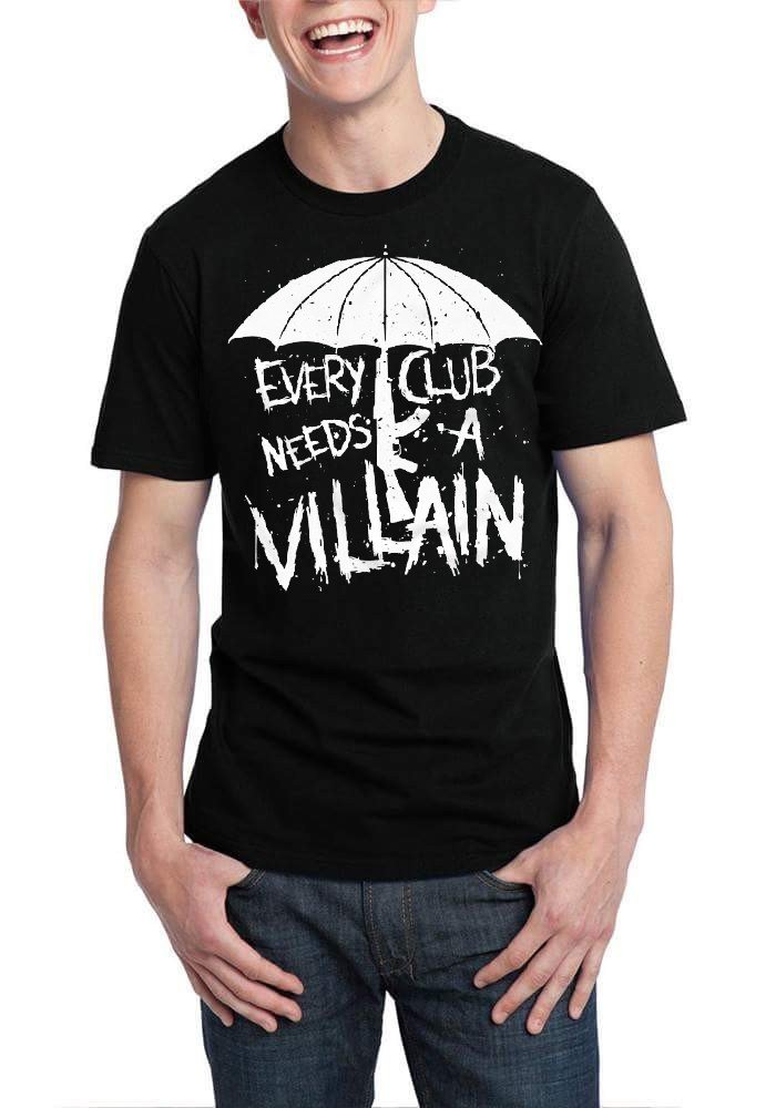 Every Club Needs A Villain Black T-Shirt Hoodie, Sweatshirt | CoreVibeTees.com
