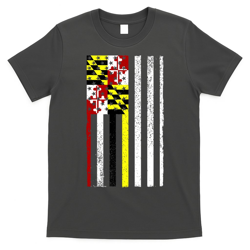 Vintage Maryland State American Flag T-Shirt Hoodie, Sweatshirt | CoreVibeTees.com