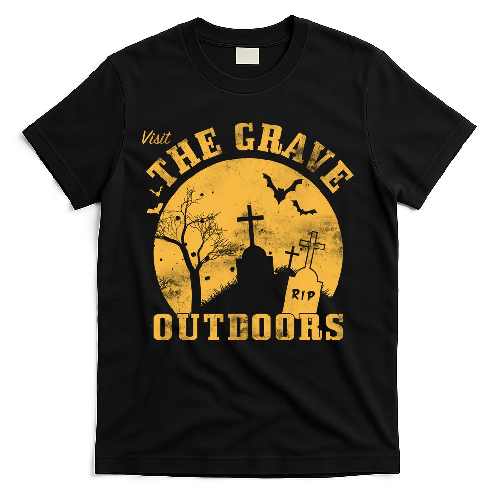 Visit The Grave Outdoors T-Shirt Hoodie, Sweatshirt | CoreVibeTees.com