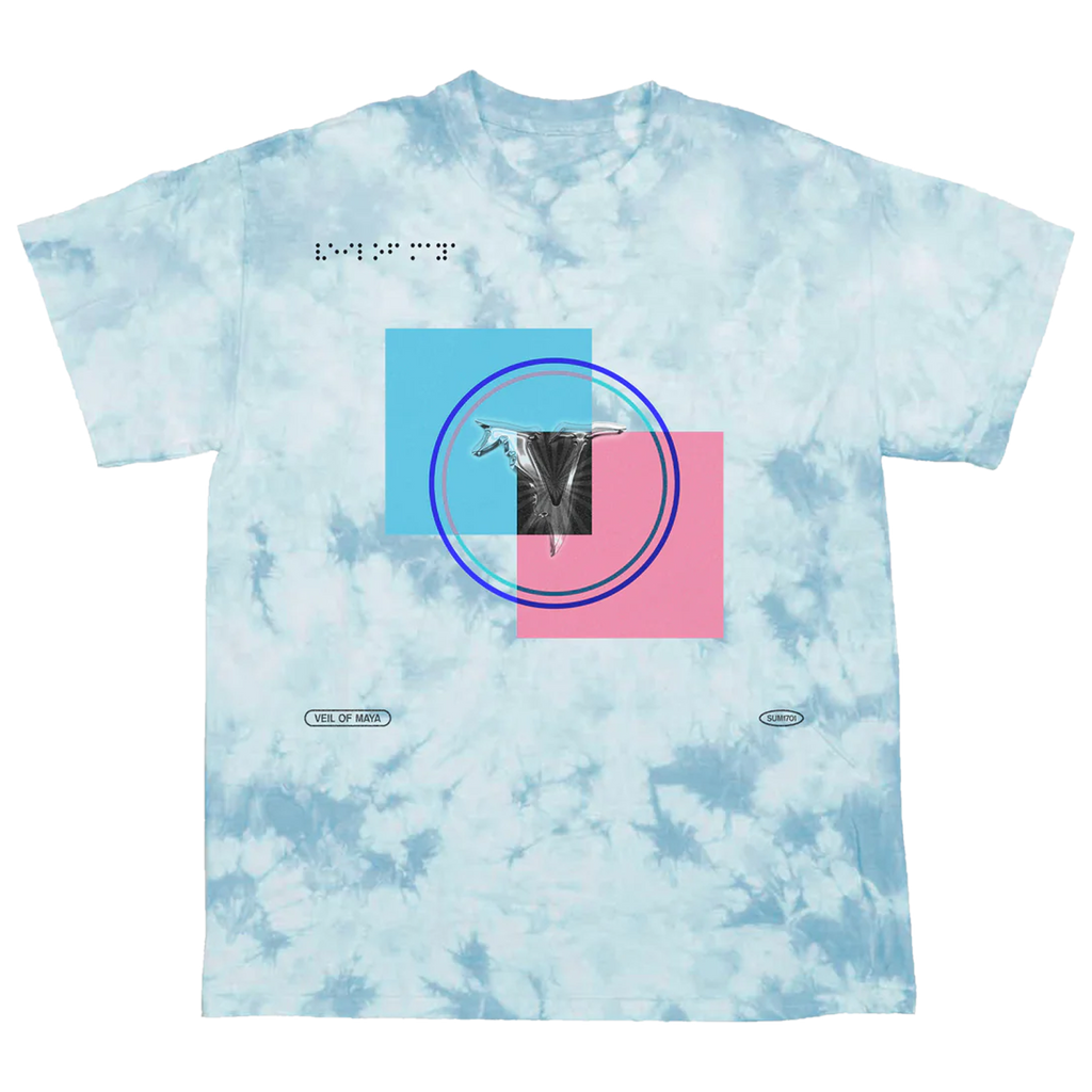 Synthwave Tie Dye T-Shirt (Teal) Hoodie, Sweatshirt | CoreVibeTees.com