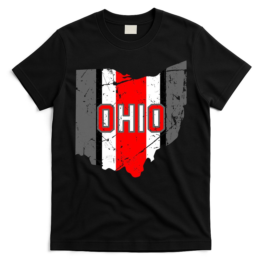 Vintage OHIO Ohio State Map T-Shirt Hoodie, Sweatshirt | CoreVibeTees.com