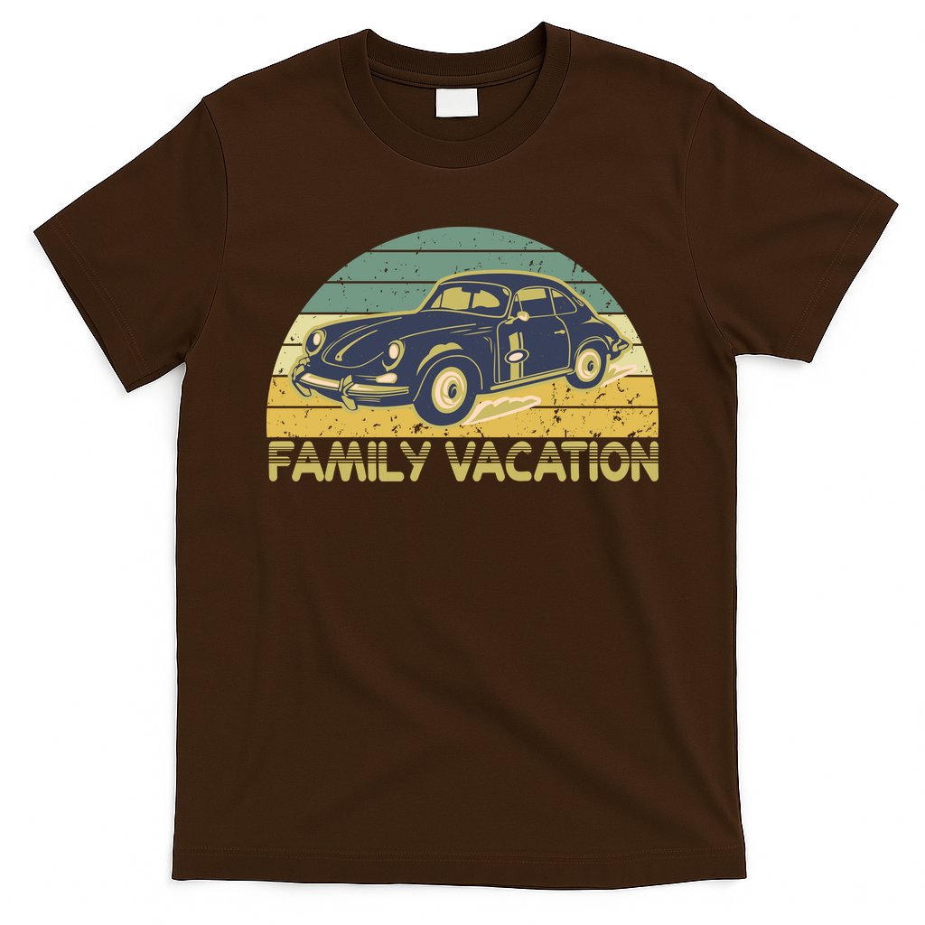 Vintage Retro Family Vacation Old Classic Car T-Shirt Hoodie, Sweatshirt | CoreVibeTees.com