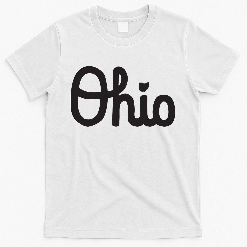 Vintage Script Ohio Dots The I T-Shirt Hoodie, Sweatshirt | CoreVibeTees.com
