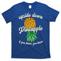 Vintage Upside Down Pineapple Subtle Swinger Gift T-Shirt Hoodie, Sweatshirt | CoreVibeTees.com