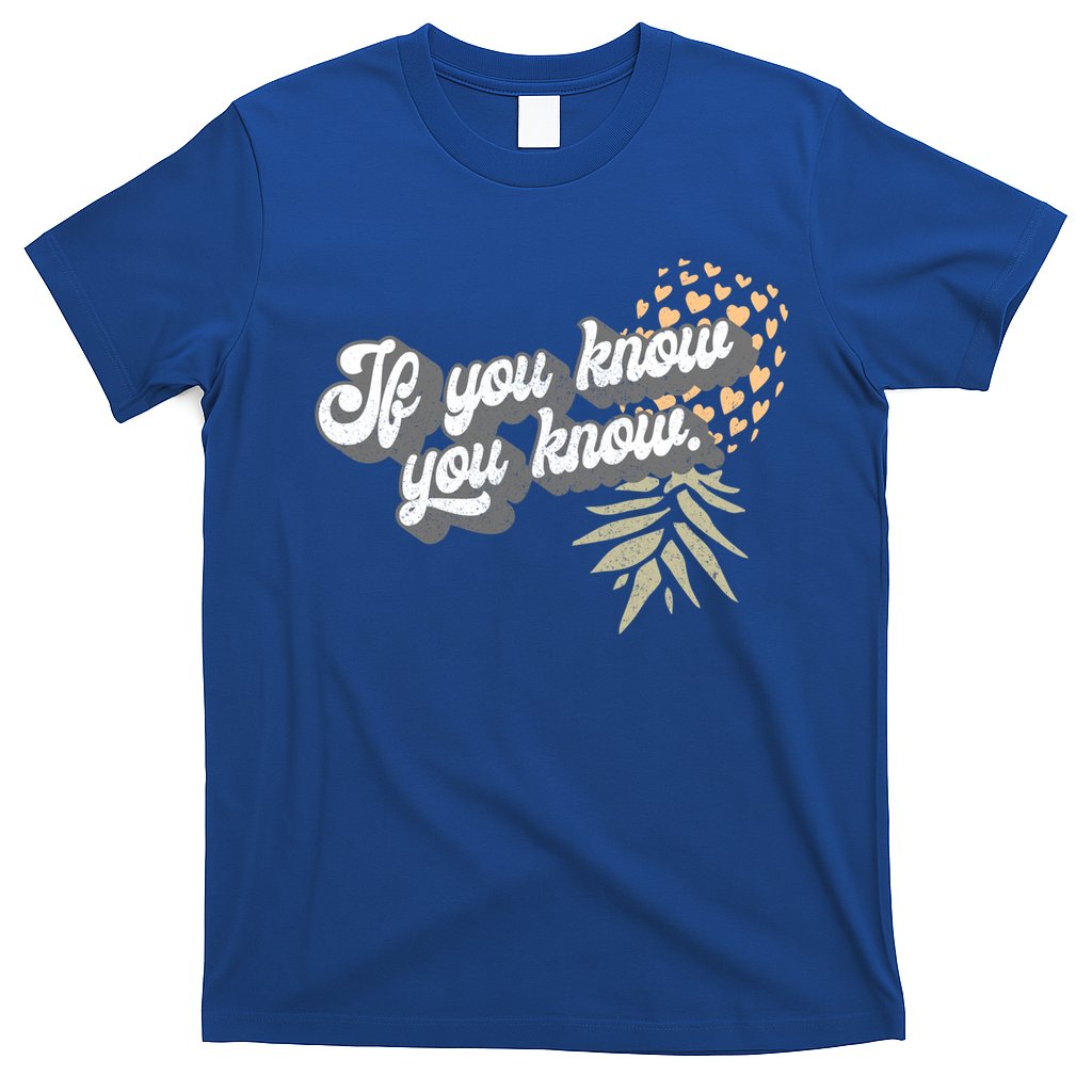 Vintage Upside Down Pineapple Subtle Swinger Cool Gift T-Shirt Hoodie, Sweatshirt | CoreVibeTees.com