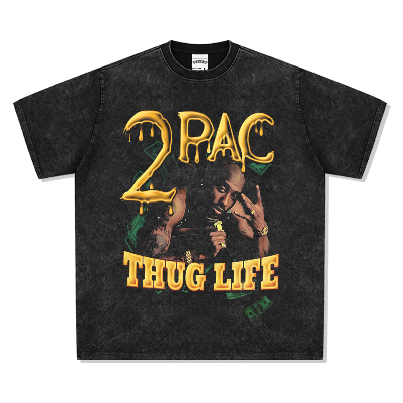 Thug Life By Tupac Shakur Tee Hoodie, Sweatshirt | CoreVibeTees.com (Image 2)
