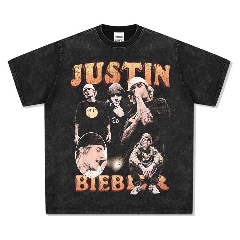 Justin Bieber Tee Style001 Hoodie, Sweatshirt | CoreVibeTees.com (Image 2)