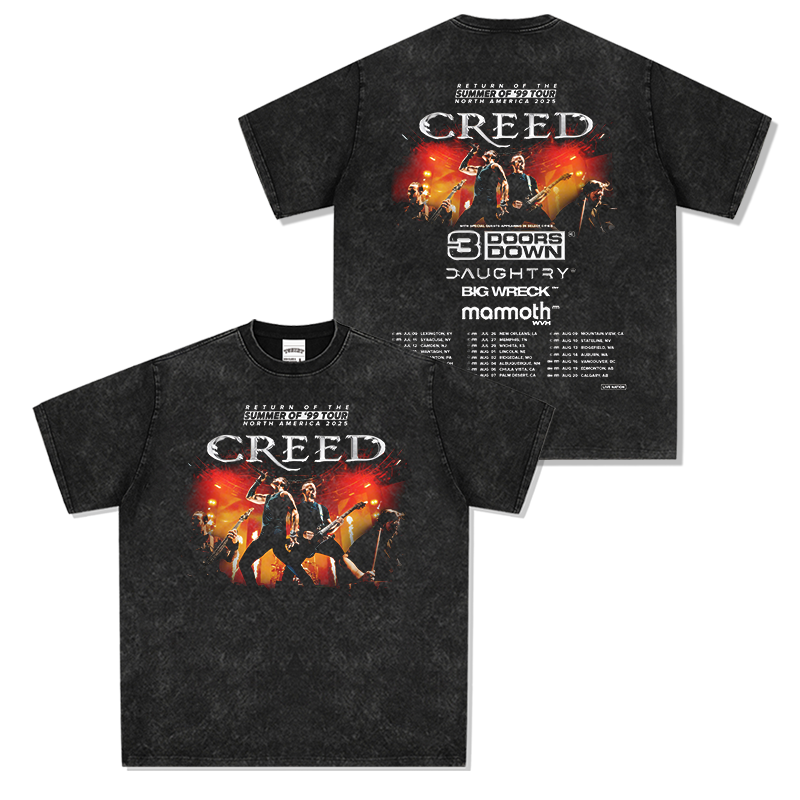 Creed "3 Doors Down" Tee Hoodie, Sweatshirt | CoreVibeTees.com (Image 3)