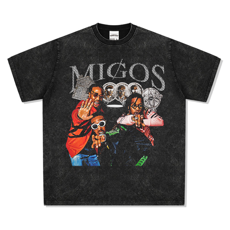 Migos Tee Hoodie, Sweatshirt | CoreVibeTees.com (Image 3)