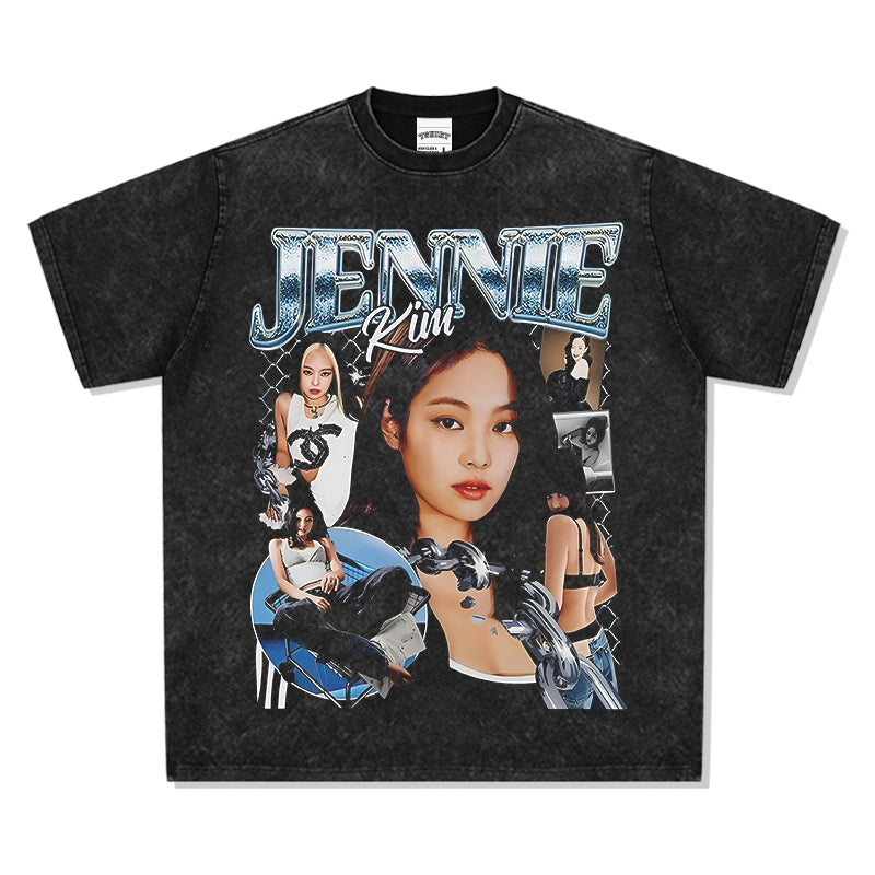 Jennie Kim Tee Hoodie, Sweatshirt | CoreVibeTees.com (Image 3)