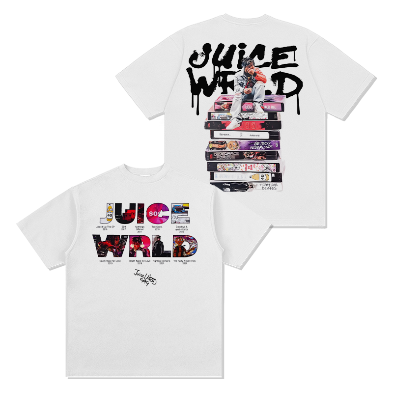 Juice Wrld Signature Tee Hoodie, Sweatshirt | CoreVibeTees.com (Image 1)