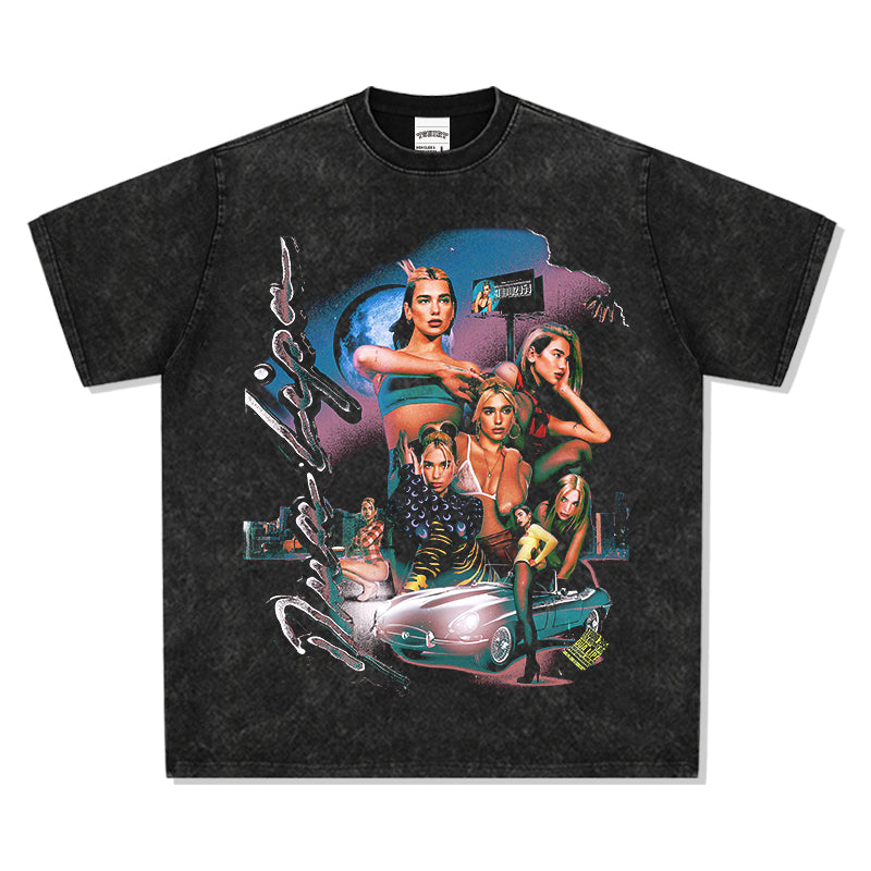 Dualipa Tee Hoodie, Sweatshirt | CoreVibeTees.com (Image 2)