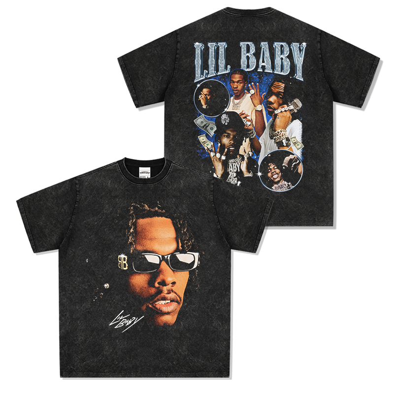 Lil Baby "signature" Tee Hoodie, Sweatshirt | CoreVibeTees.com (Image 3)