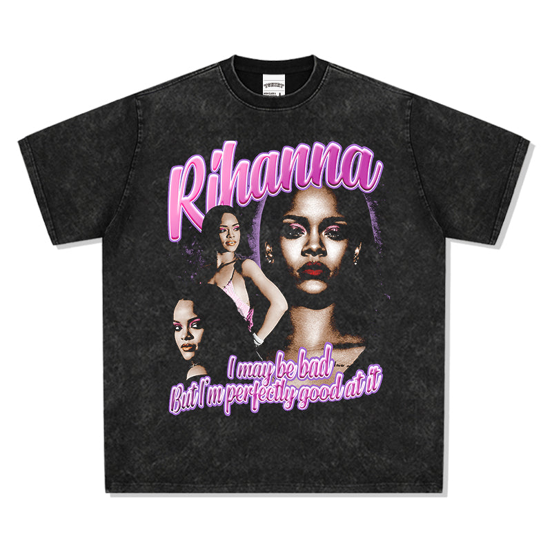 I may be bad but I'm perfectly good at it By Rihanna Tee Hoodie, Sweatshirt | CoreVibeTees.com (Image 3)