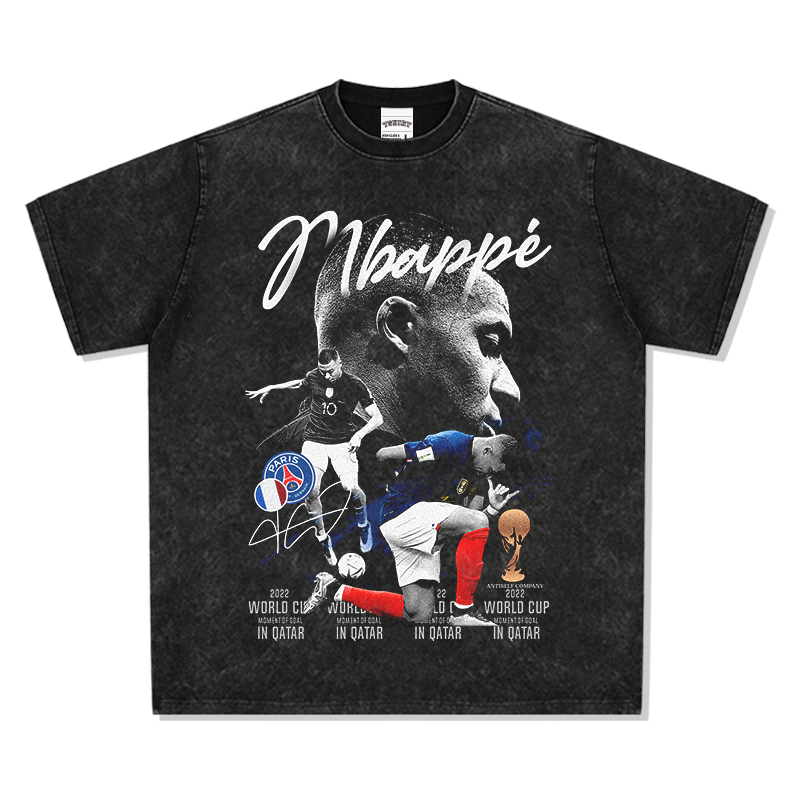 Kylian Mbappe â€œSignatureâ€ Tee Hoodie, Sweatshirt | CoreVibeTees.com (Image 3)