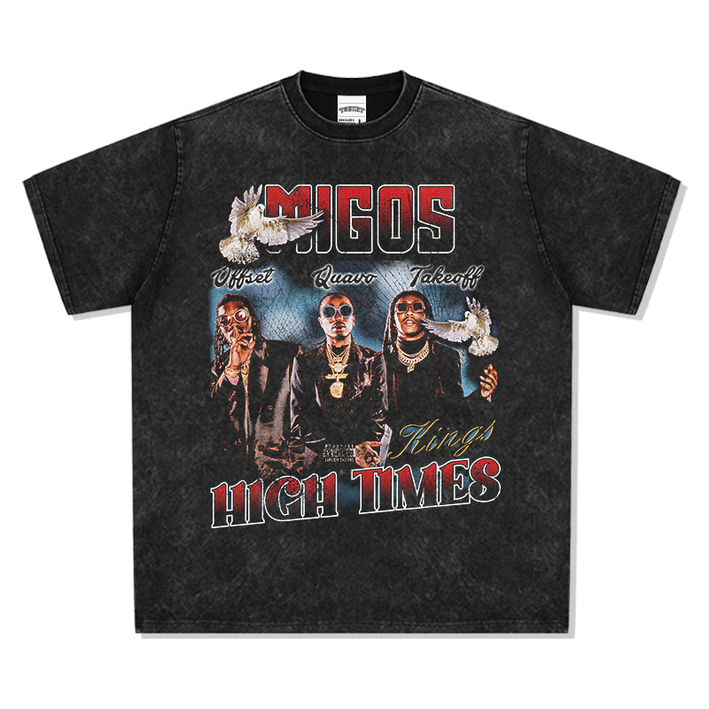 High Times By Migos Tee Hoodie, Sweatshirt | CoreVibeTees.com (Image 3)