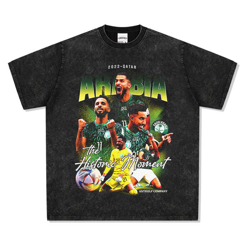 2022-Qatar "The Historic Moment" Tee Hoodie, Sweatshirt | CoreVibeTees.com (Image 3)