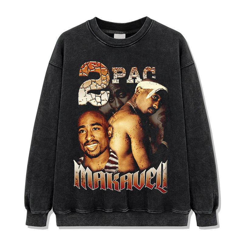 Tupac Shakur Sweatshirt Style024 T-Shirts, Hoodie | CoreVibeTees.com (Image 2)
