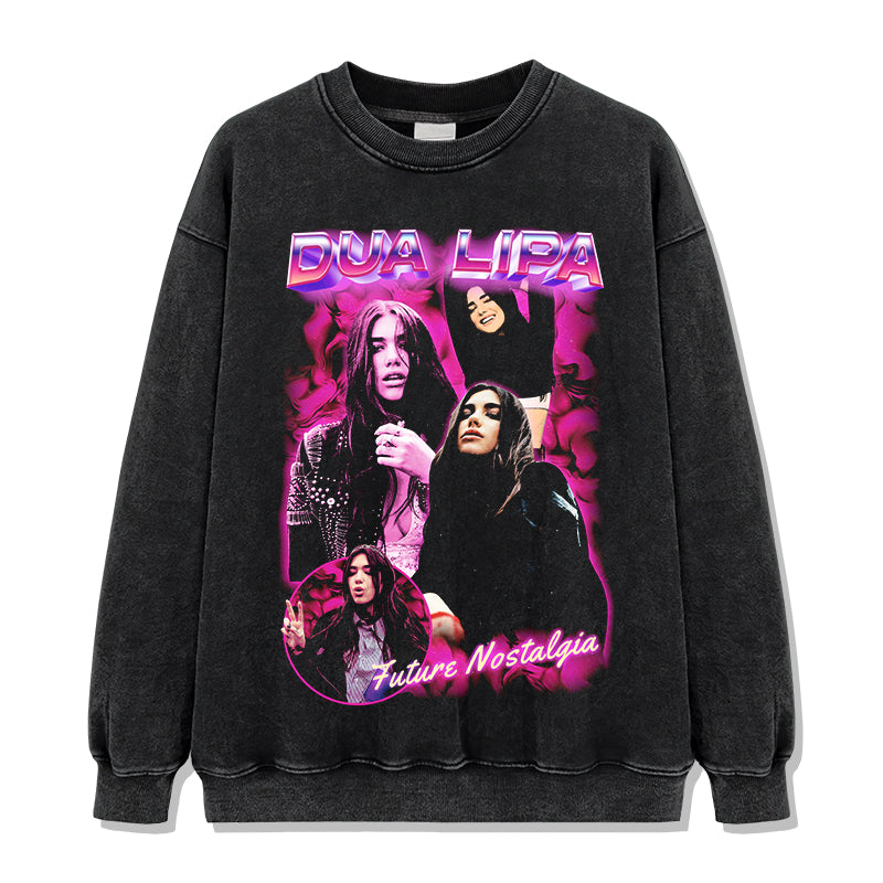 Future Nostalgia By Dua Lipa Sweatshirt Style001 T-Shirts, Hoodie | CoreVibeTees.com (Image 2)