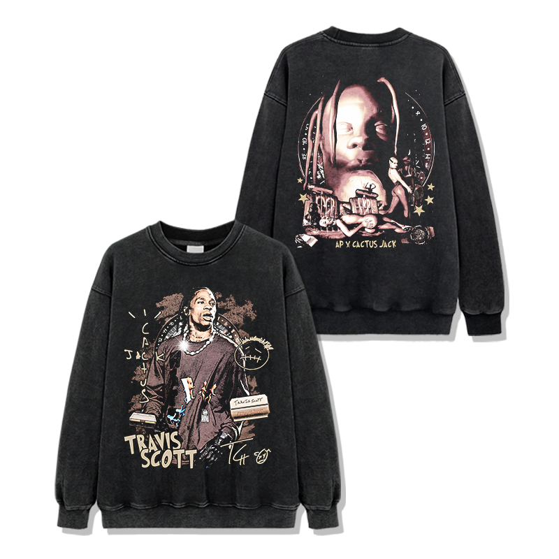 Travis Scott Sweatshirt Style026 T-Shirts, Hoodie | CoreVibeTees.com (Image 2)