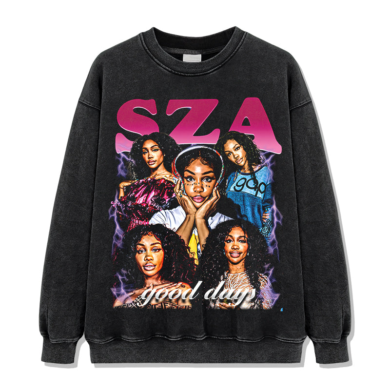 Good Day By Sza Sweatshirt T-Shirts, Hoodie | CoreVibeTees.com (Image 2)